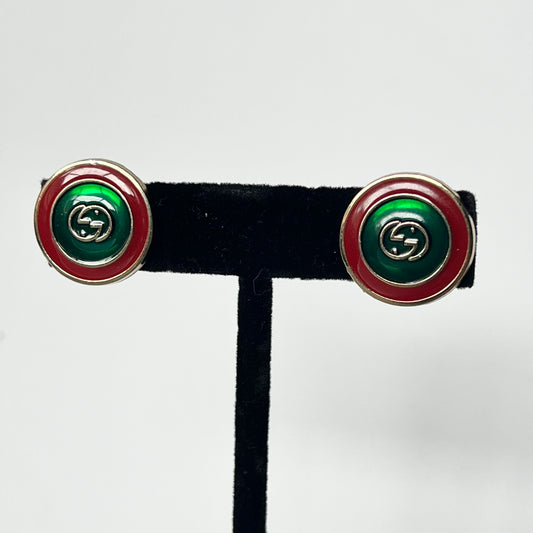 Gucci Button Earrings
