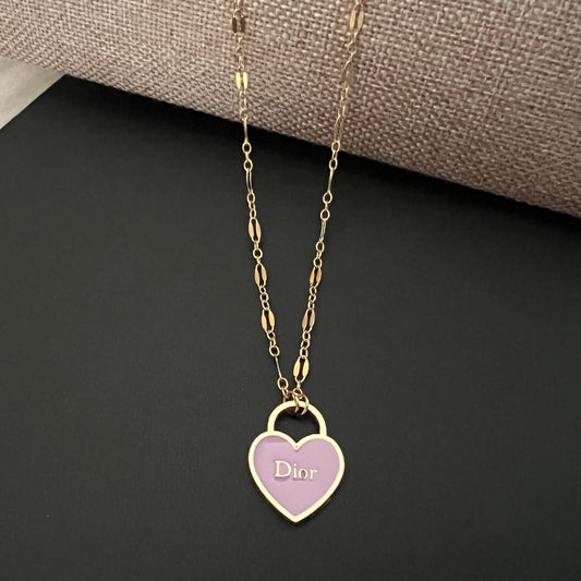 Dior Zipper Pull Necklace