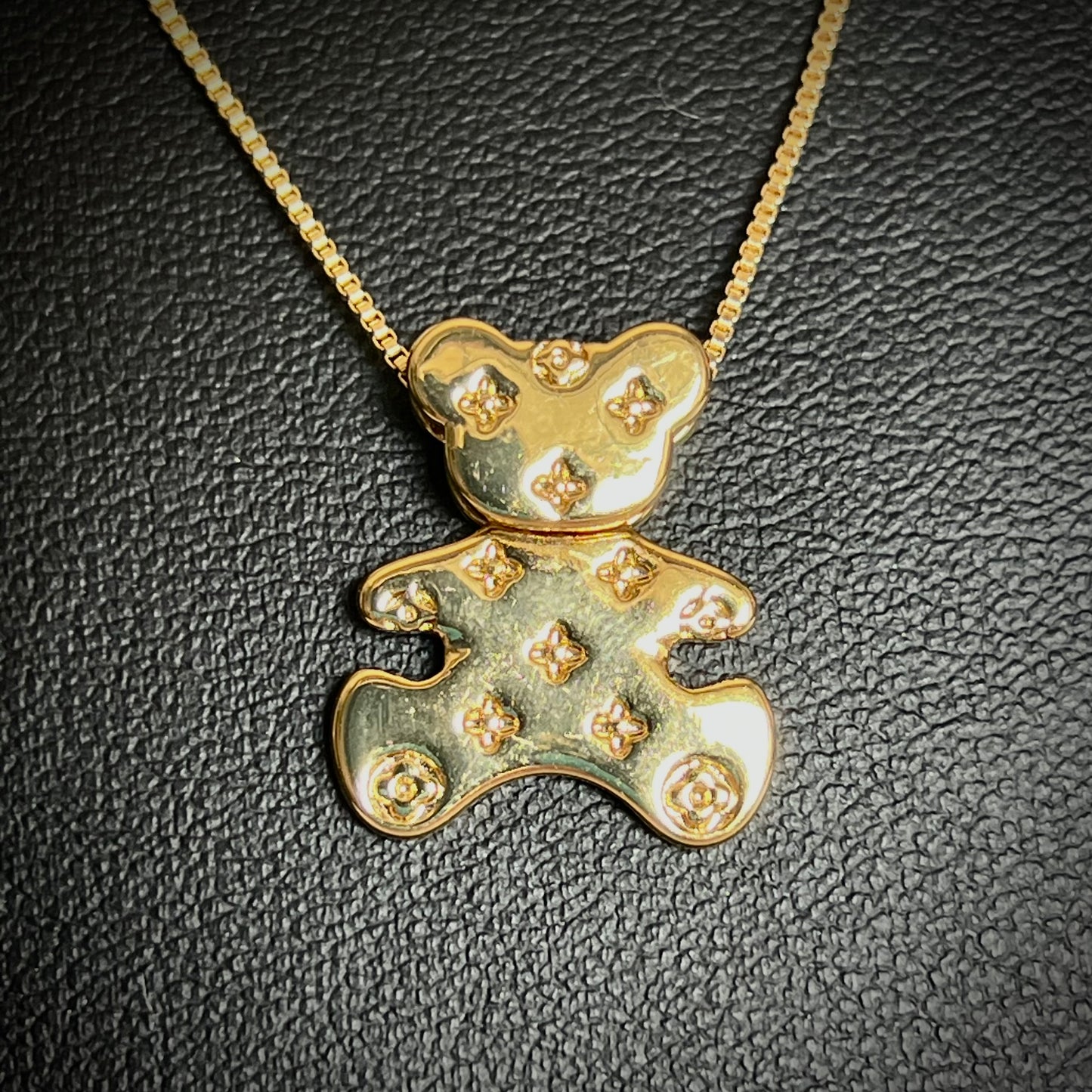 Repurposed Louis Vuitton Charm Necklace