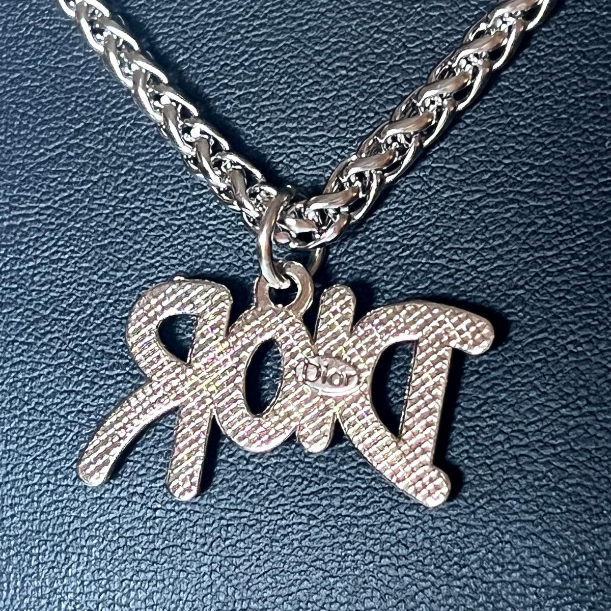 Repurposed Dior Charm Necklace