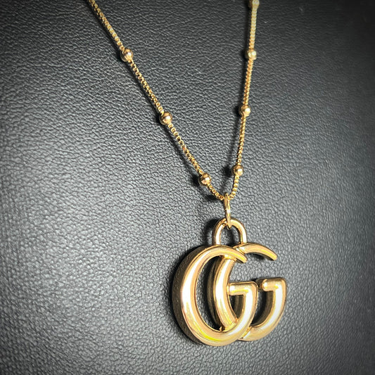 Repurposed Gucci Charm Necklace
