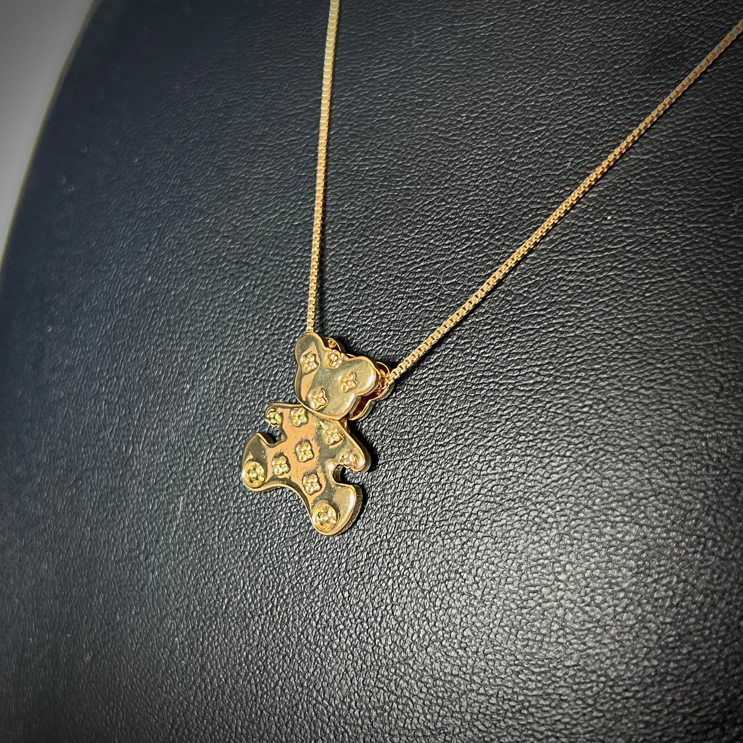 Repurposed Louis Vuitton Charm Necklace