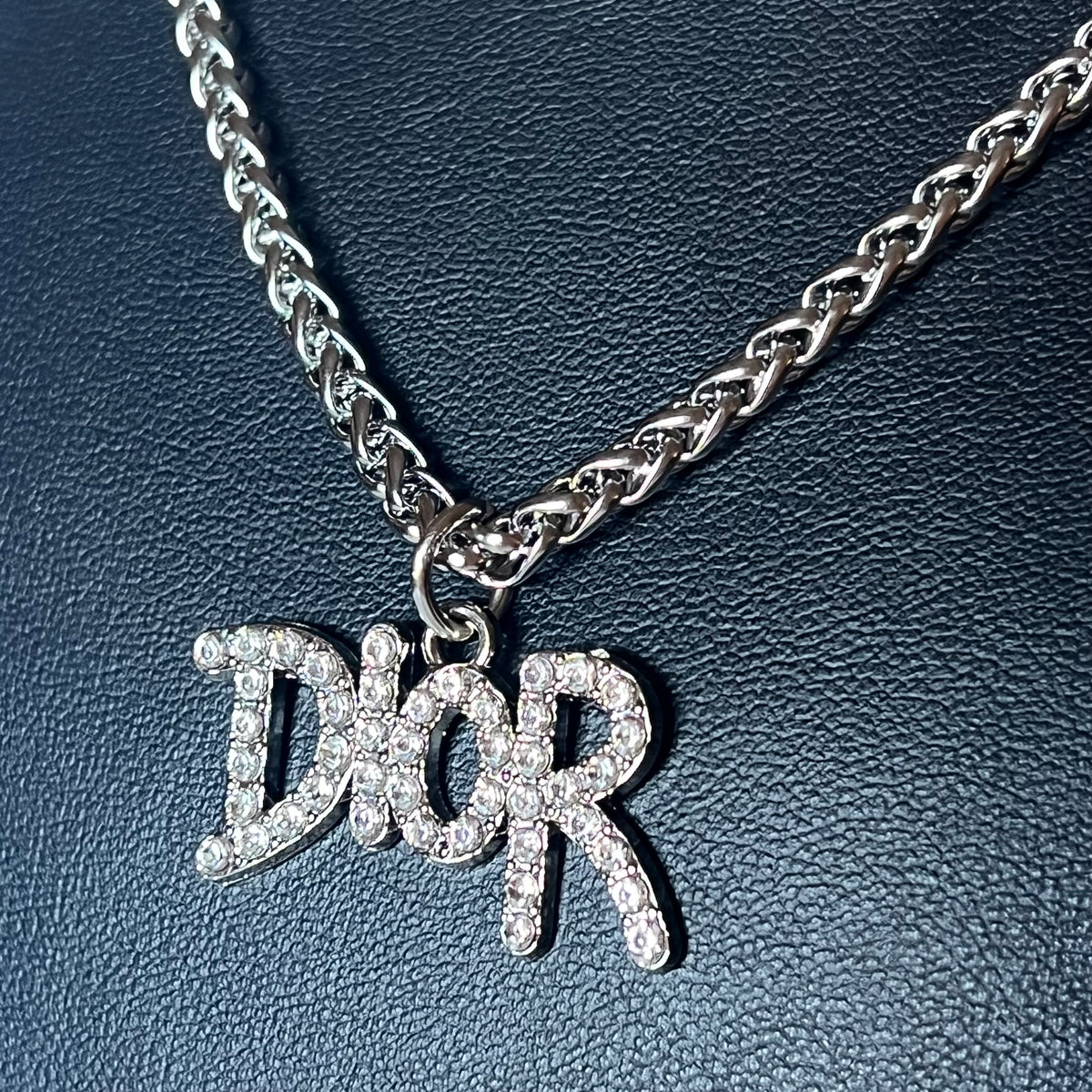 Repurposed Dior Charm Necklace