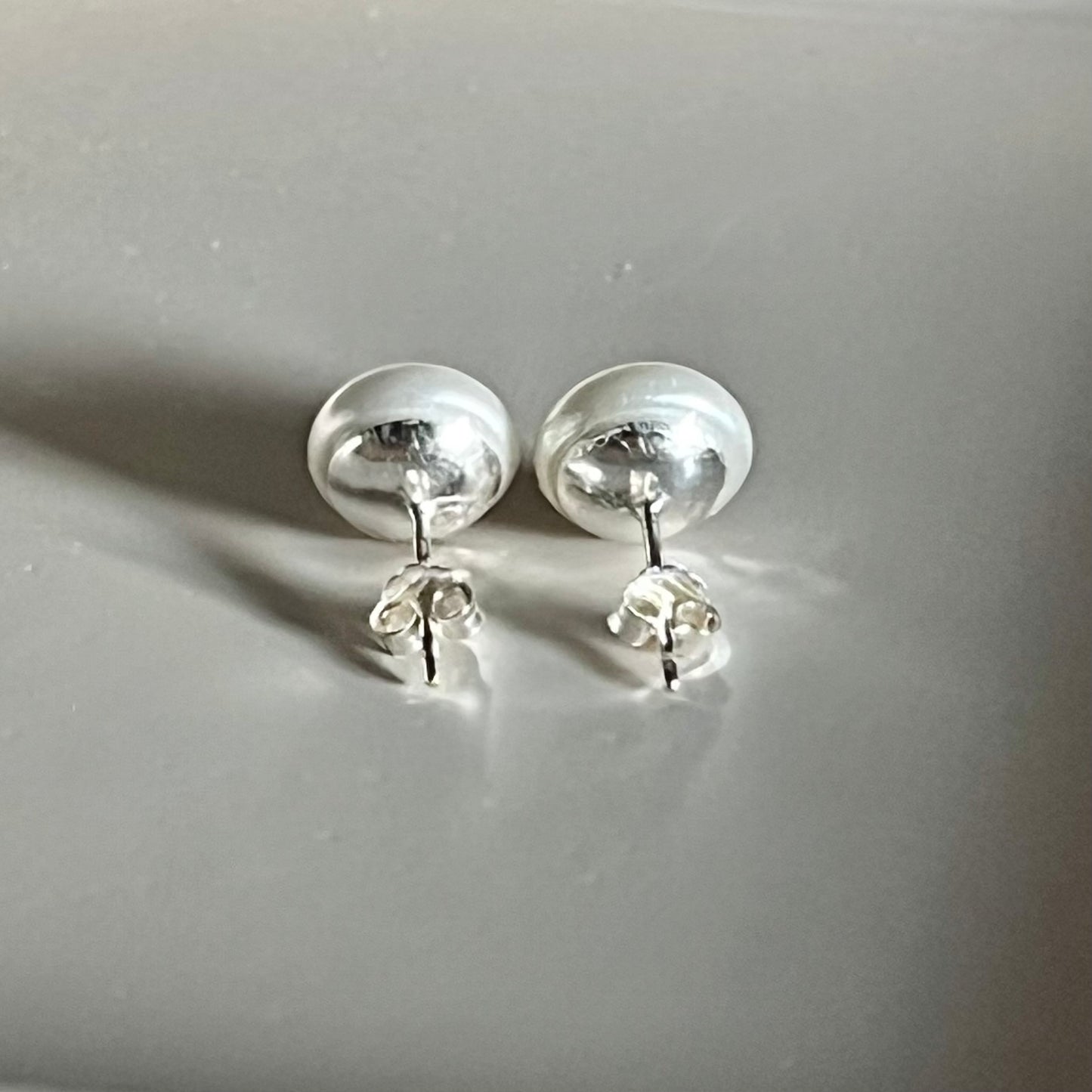 Chanel button Earrings