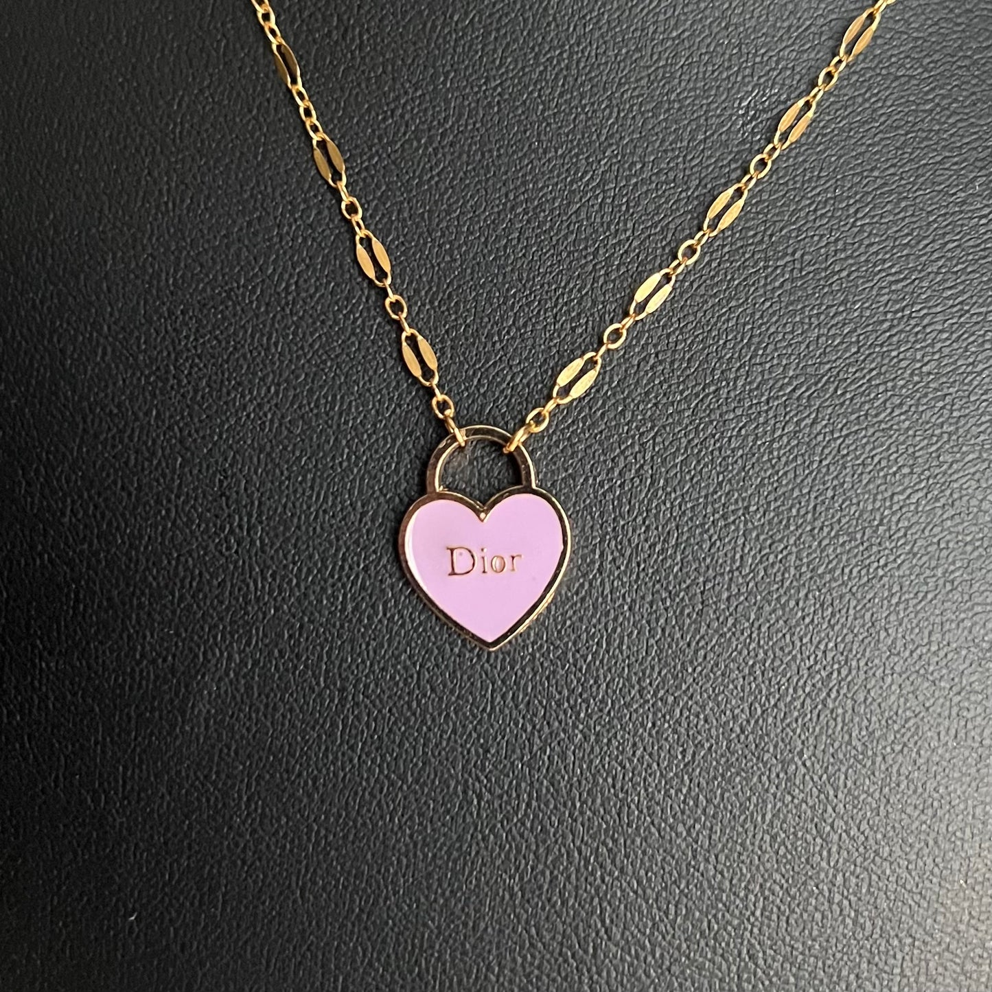Dior Zipper Pull Necklace
