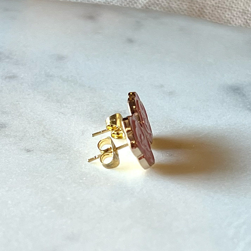 Vintage Chanel Flower Earrings