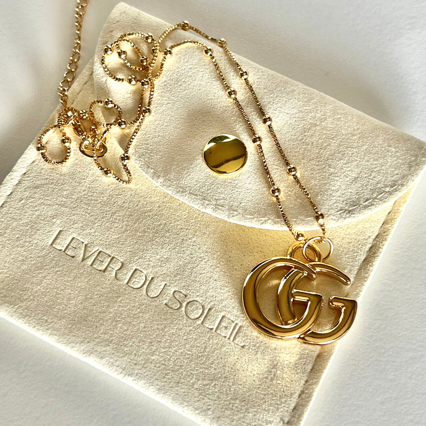 Repurposed Gucci Charm Necklace