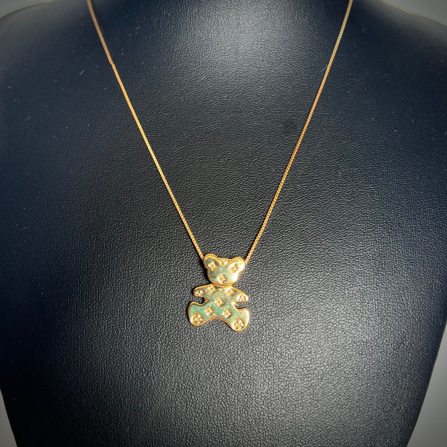 Repurposed Louis Vuitton Charm Necklace